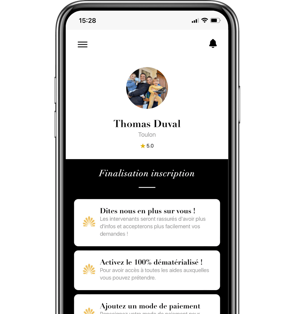 Profil client ernestor